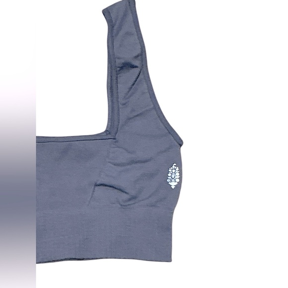 FP MOVEMENT Good Karma Square Neck Bra XS/S Gunmetal NWT - Picture 4 of 6
